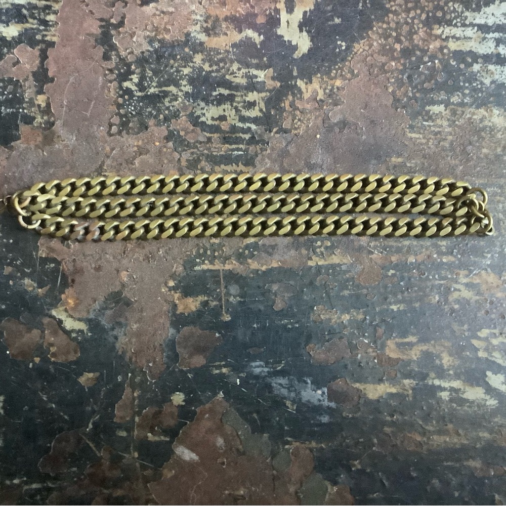 Vintage Up Cycled Chain Bracelet